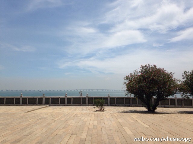 厦门集美陈家庚公园看海