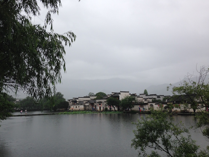 烟雨江南, 宏村南湖