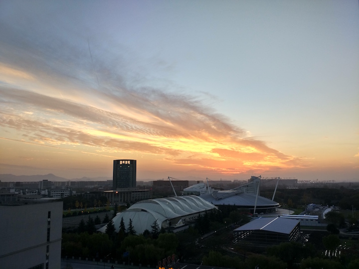 晚霞